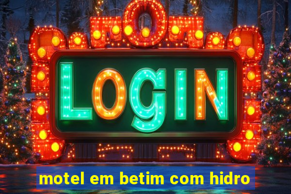 motel em betim com hidro